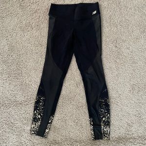 New Balance Gold Fleck Legging